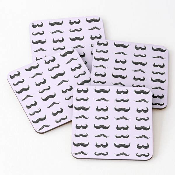 Item preview, Poirot's Moustaches Sticker Set designed and sold by Strohller27.