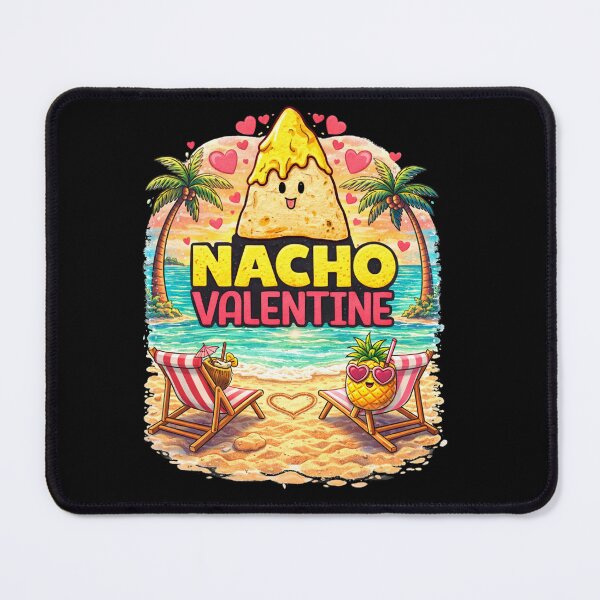 Item preview, Nacho Valentine Beach Pun Design – Cute Tropical Valentine’s Day Gift designed and sold by Sun Sand & Sea Art.