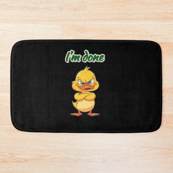 Item preview, Sassy Duck Reactions – I’m Done - Funny Duck Attitude Sticker designed and sold by MiraLumeStudio.