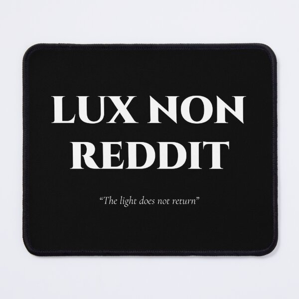 Item preview, Lux Non Reddit – Latin Quote on Lost Light designed and sold by BrushRushX.
