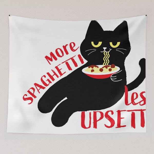 Item preview, More Spaghetti Less Upsetti designed and sold by ryska-studio.