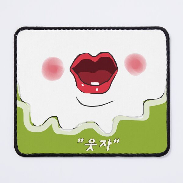 Item preview, 웃자 | Let’s Smile – Korean Word Illustration designed and sold by mejuart.