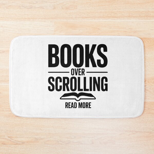Item preview, Books Over Scrolling Read More designed and sold by MooonTees.