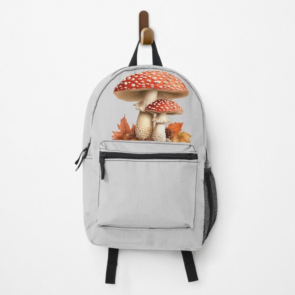 Item preview, Fly Agaric Mushrooms – Autumn Forest Botanical Art designed and sold by ys96.