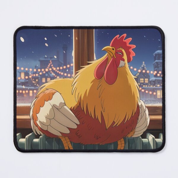 Item preview, Funny Hen on the Radiator designed and sold by M-Y-A-R-T-.