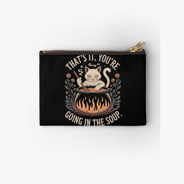 Item preview, That's It You're Going in The Soup Funny Cat Wizard Meme designed and sold by BLZART.