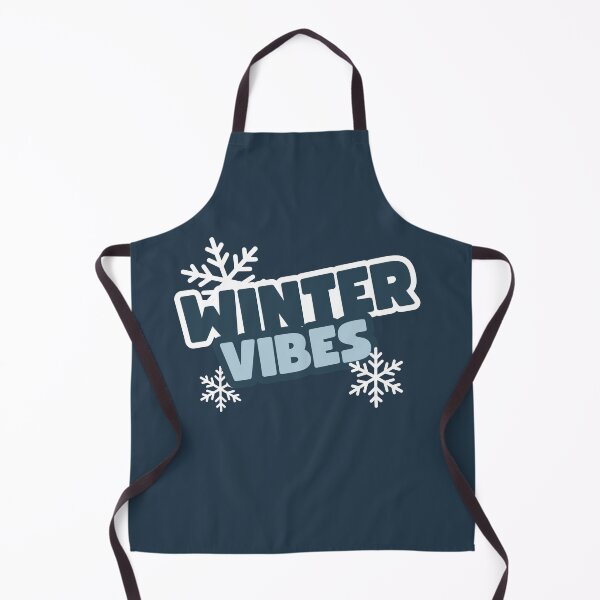 Item preview, Winter Vibes - Bold Blue & Icy Text Art designed and sold by Tamer ⭐⭐⭐⭐⭐.