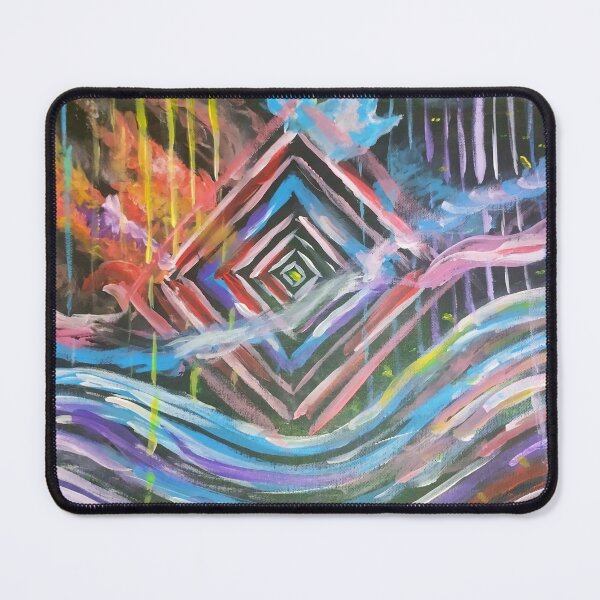 Item preview, Geometric Pulse Through Flowing Colours  designed and sold by ChromaticEcho.