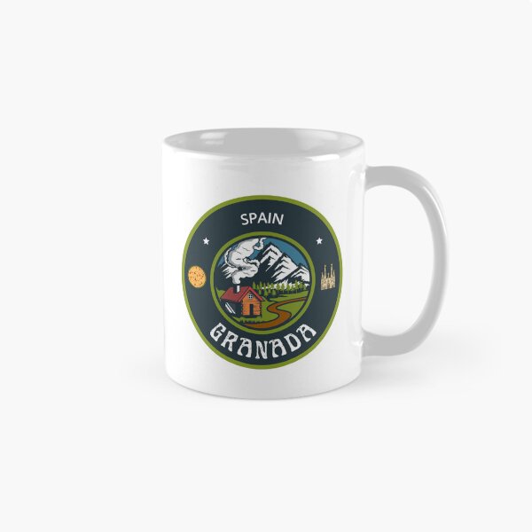 Item preview, Granada Spain | Green Travel Emblem designed and sold by World Designs.
