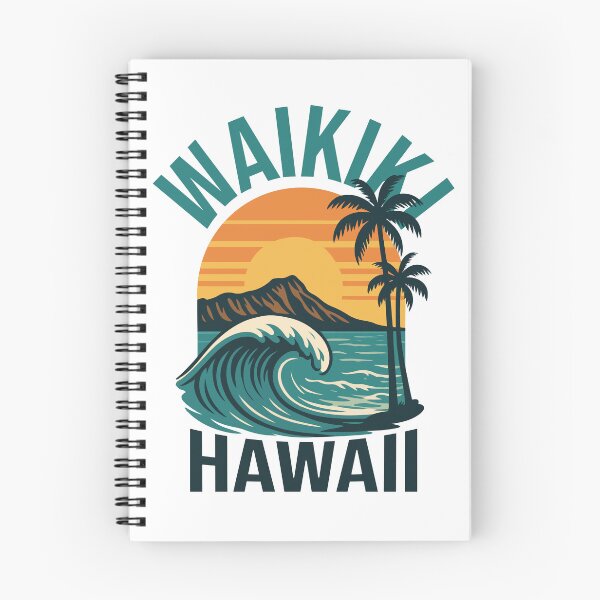 Item preview, Waikiki Hawaii Souvenir Men Beach Surfing Waikiki designed and sold by DSWShirts.