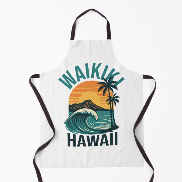 Item preview, Waikiki Hawaii Souvenir Men Beach Surfing Waikiki designed and sold by DSWShirts.