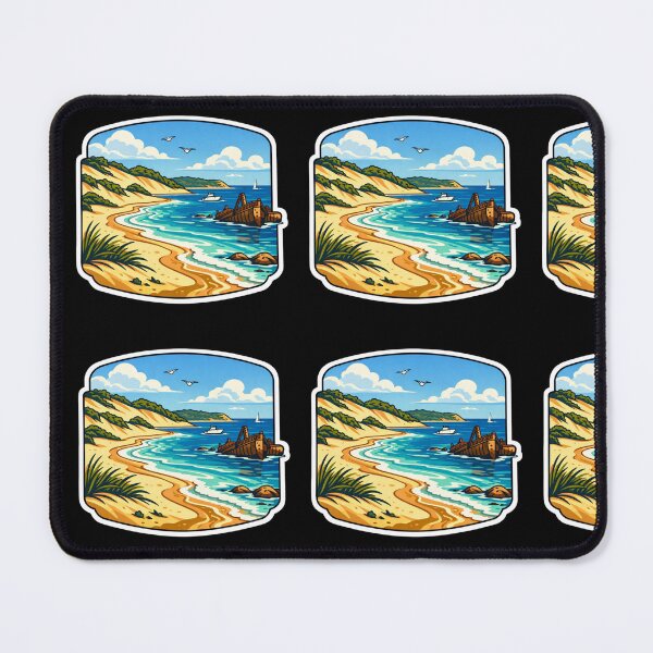 Item preview, Copy of Moreton Island Peaceful Sandy Island Australia designed and sold by DamioPolArt.
