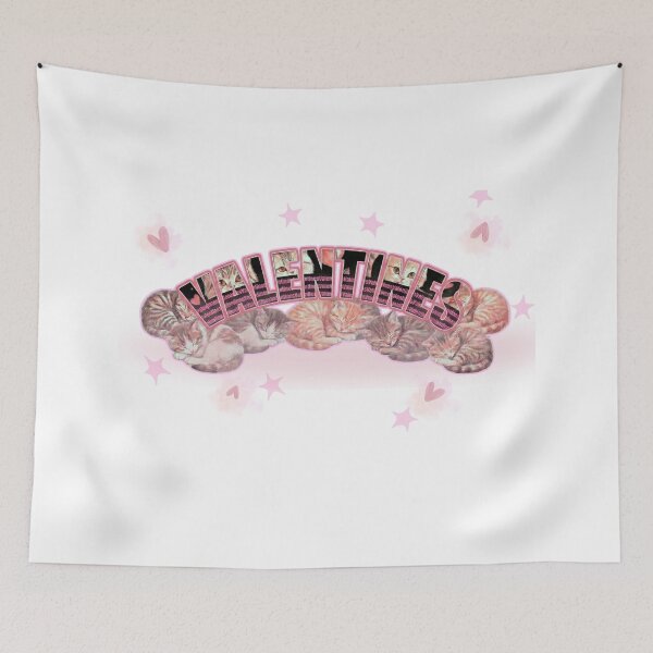 Item preview, Dreaming of Valentines? Cute Sleeping Kittens & Cats Art designed and sold by TeezOfMadness.