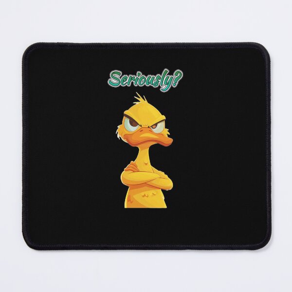 Item preview, Sassy Duck Reactions – Seriously? - Sarcastic Duck Sticker designed and sold by MiraLumeStudio.