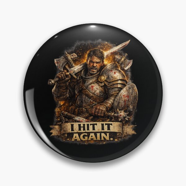 Item preview, I Hit It Again D&D Meme designed and sold by NPC Energy.