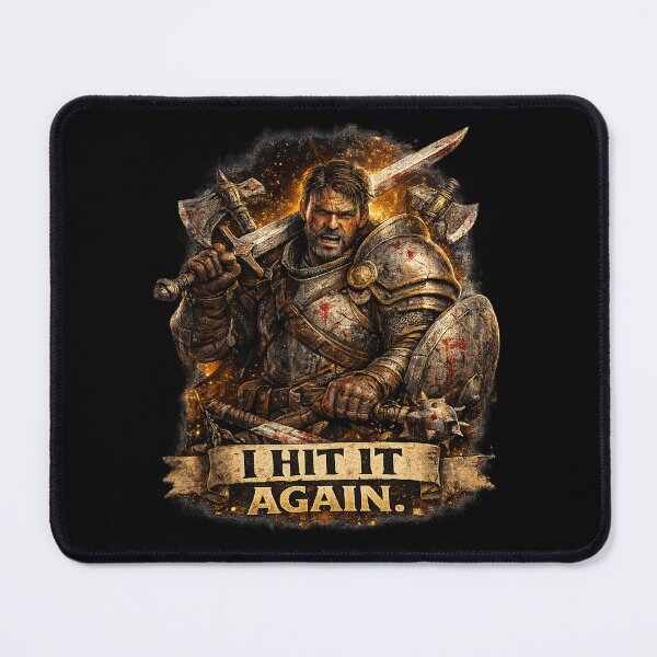 Item preview, I Hit It Again D&D Meme designed and sold by NPC Energy.