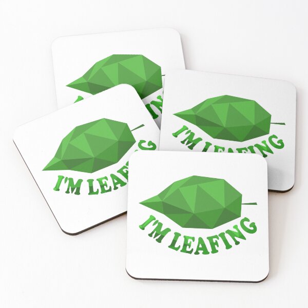 Item preview, I’m Leafing – Low Poly Leaf Nature designed and sold by LindonFlow.