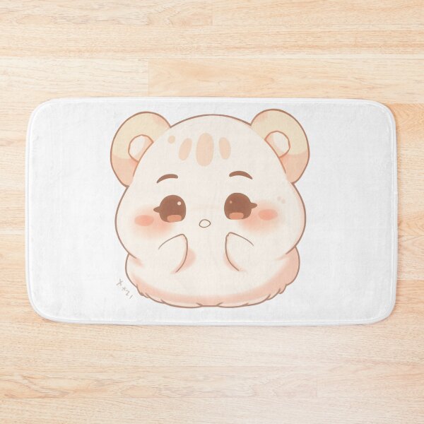 Item preview, Cute Kawaii Hamster Sticker – Adorable Minimal Illustration designed and sold by Pigmentra.