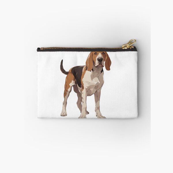 Item preview, American English Coonhound Portrait Redtick Hunting Dog designed and sold by SMARTKIT  DESIGNAGENCY.