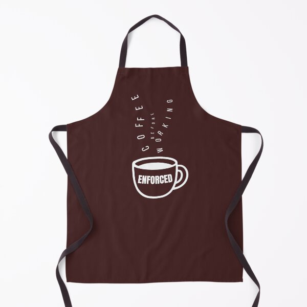 Item preview, Enforced - Coffee Before Working designed and sold by SawaOne.