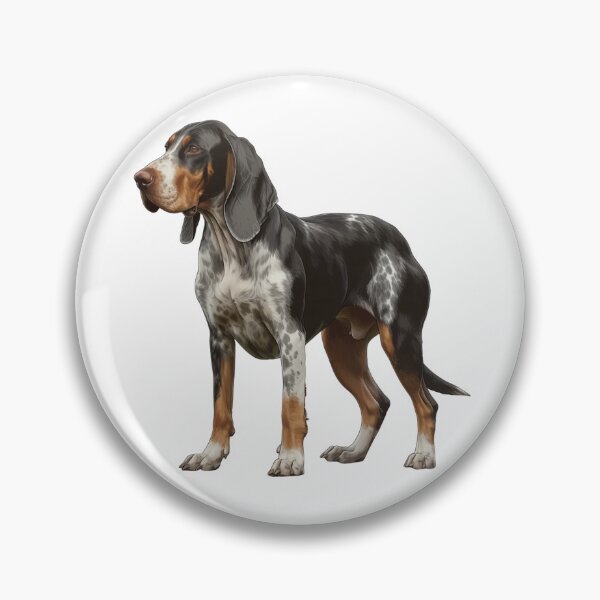 Item preview, American English Coonhound Portrait Redtick Hunting Dog designed and sold by SMARTKIT  DESIGNAGENCY.