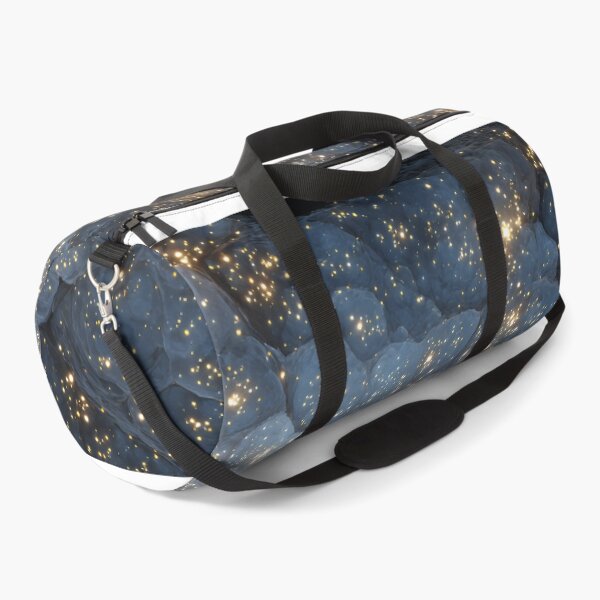 Item preview, Cosmic Nebula Glow – Gold Lights on Deep Blue Texture designed and sold by EK-World.