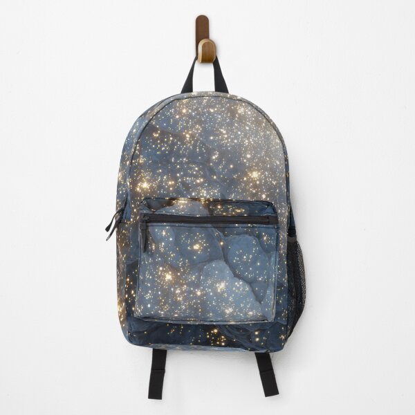 Item preview, Cosmic Nebula Glow – Gold Lights on Deep Blue Texture designed and sold by EK-World.