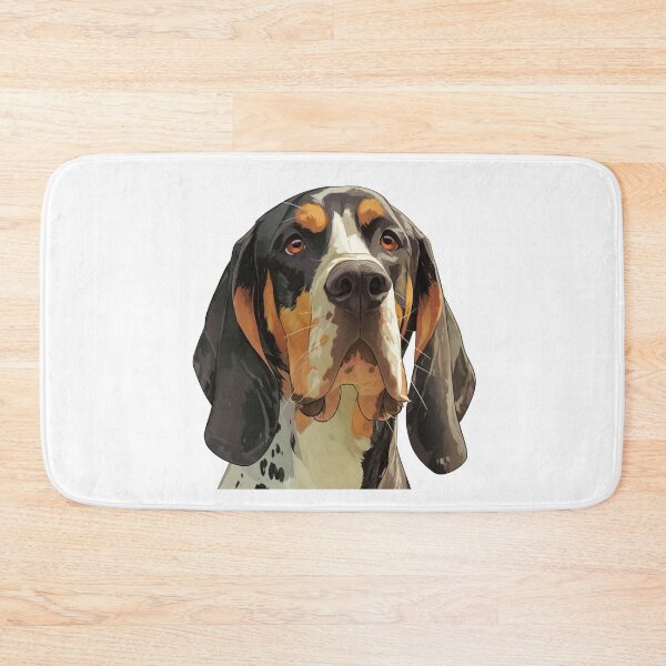Item preview, American English Coonhound Portrait Redtick Hunting Dog designed and sold by SMARTKIT  DESIGNAGENCY.