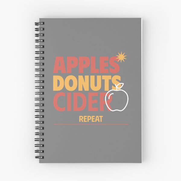 Item preview, Apples Donuts Cider Repeat - Hendersonville, NC designed and sold by STPrints.