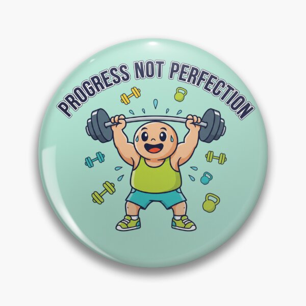 Item preview, Progress Not Perfection designed and sold by DesignByPotatos.