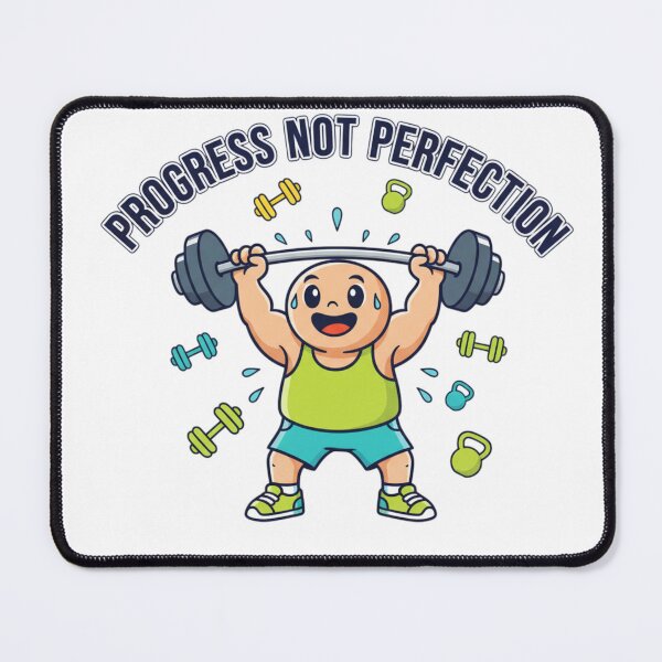 Item preview, Progress Not Perfection designed and sold by DesignByPotatos.