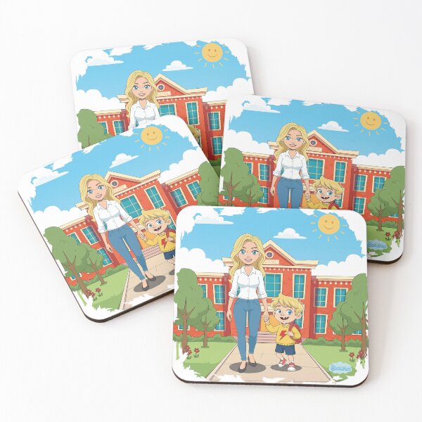 Item preview, Bouno’s First Day at School with Mom designed and sold by BounoWorld.