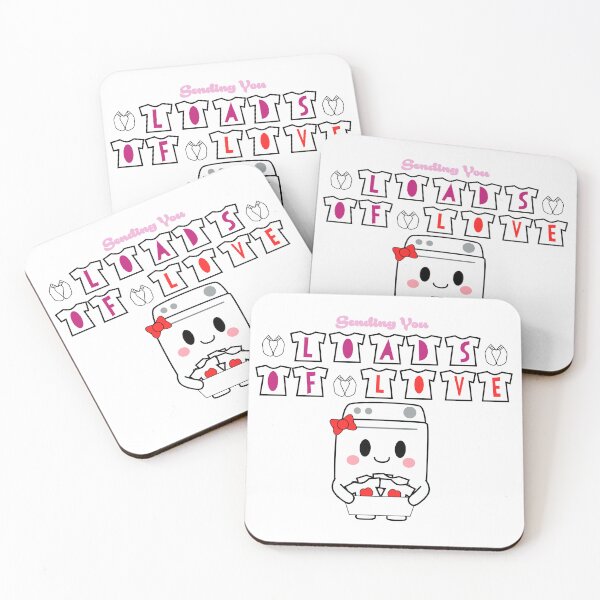 Item preview, Valentine's Day Washing Machine Character - Loads Of Love designed and sold by Minion-Kun.
