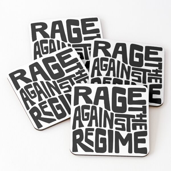 Item preview, Rage Against The Regime Word Art designed and sold by Unhinged Heather.