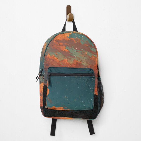 Item preview, Giant Moon Silhouette – Dreamy Ocean Wanderer at Dusk designed and sold by EK-World.