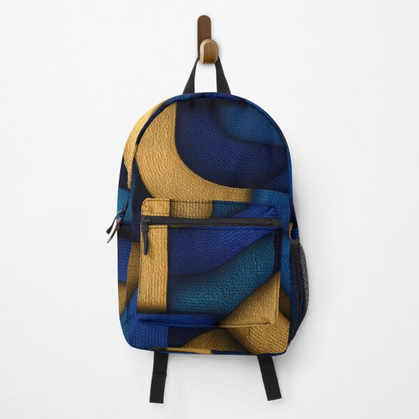 Item preview, Luxury Woven Gold & Teal Abstract – Transformative Pattern designed and sold by EK-World.