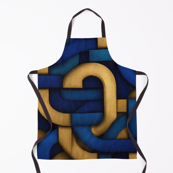 Item preview, Luxury Woven Gold & Teal Abstract – Transformative Pattern designed and sold by EK-World.