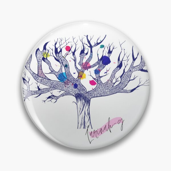 Item preview, colored mandala tree by larinah-g designed and sold by Larinah-G.