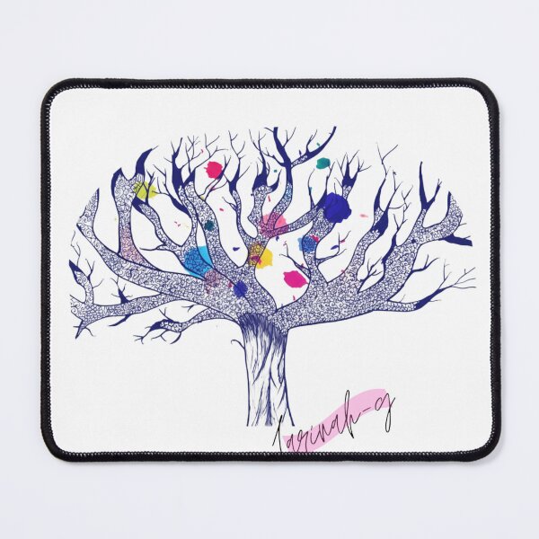Item preview, colored mandala tree by larinah-g designed and sold by Larinah-G.