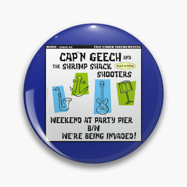 Item preview, Cap'n Geech and The Shrimp Shack Shooters designed and sold by Normbot2000.