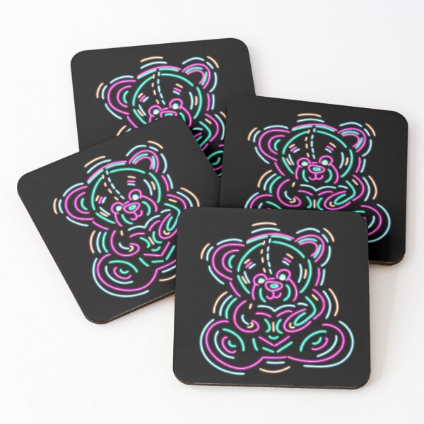 Item preview, Neon cute Bear  designed and sold by s.artaller.