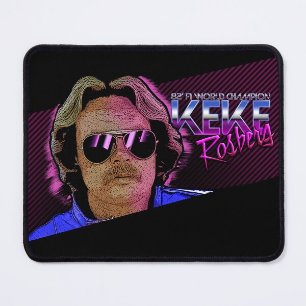 Item preview, Keke Rosberg 80's vibe designed and sold by Lifterticker Racing Club.
