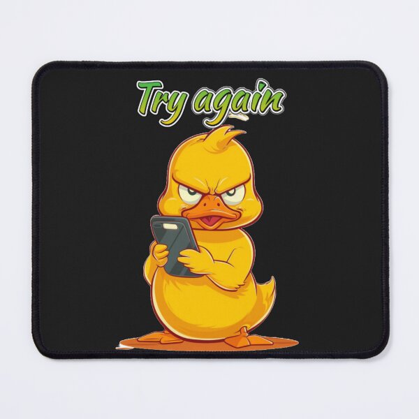 Item preview, Sassy Duck Reactions – Try Again - Funny Duck Meme Design designed and sold by MiraLumeStudio.