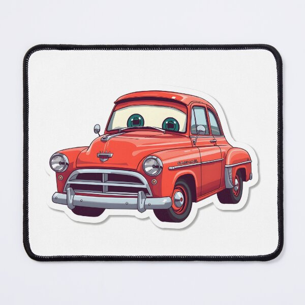 Item preview, Cartoon Car Sticker | Cute Fun Car Illustration designed and sold by Teewave-Ashish.