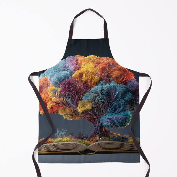 Item preview, Surreal Rainbow Tree of Life from Open Book – Vibrant Fantasy designed and sold by EK-World.