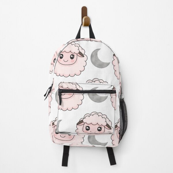 Item preview, Cute Sheep Pattern with Gray Moons | Adorable and Tender Design designed and sold by lunadesignsmoon.