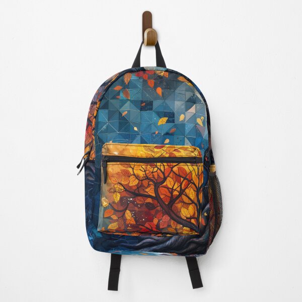 Item preview, Mosaic Tree of Life – Autumn Glow Geometric Abstract designed and sold by EK-World.