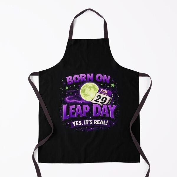 Item preview, Born on Leap day Yes, It's Real! - Moon & Calendar designed and sold by Leap29 Designs.