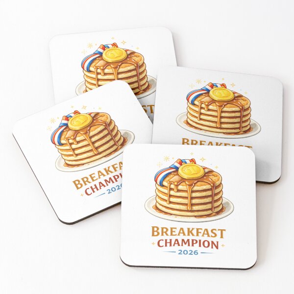 Item preview, Breakfast Champion Pancake Medal 2026 designed and sold by AnnDesignStudio.