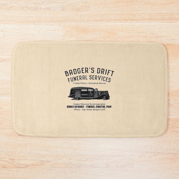 Item preview, Badger's Drift Funeral Services designed and sold by Normbot2000.